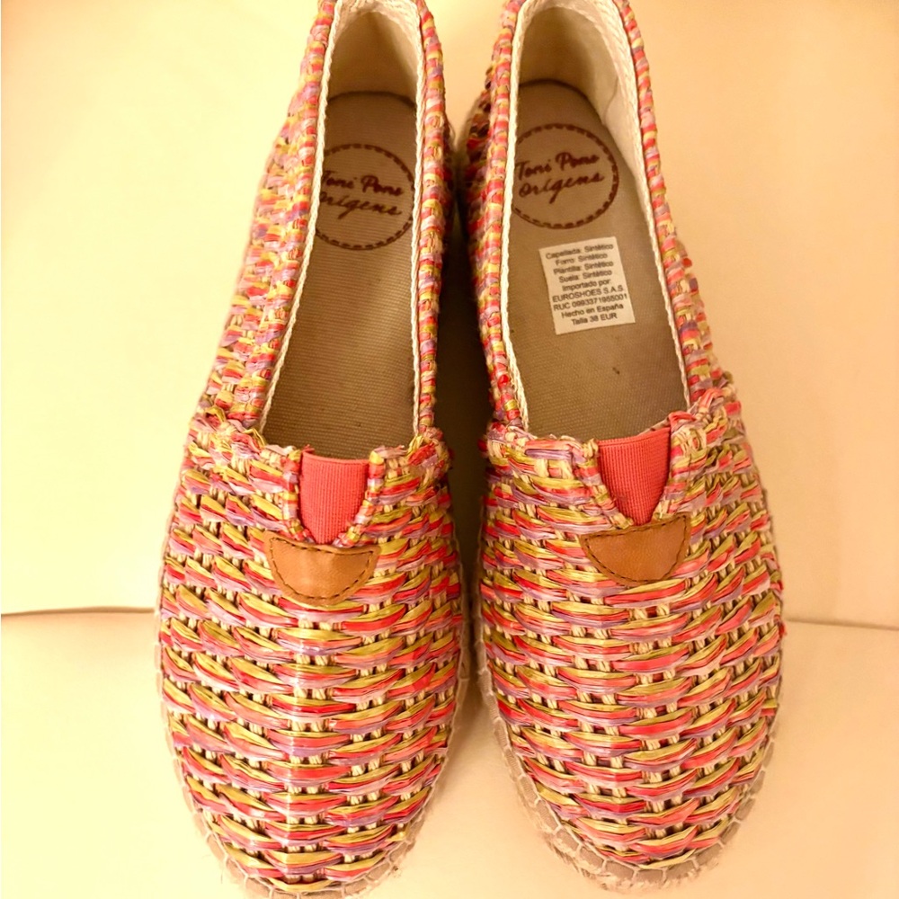 Toni Pons Multicolor Woven Espadrilles